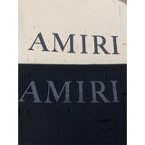 Amiri T Shirts Fashion Print Couple High Street