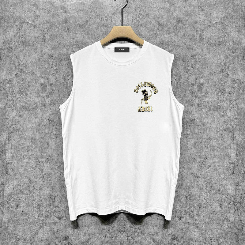 Amiri tank top dice man print