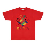 Casablanca T Shirts Fashion Print Street