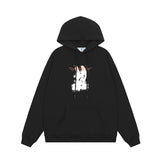 OFF WHITE Hoodie Trendy Street Style Personalized Cotton