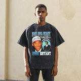 Mens Vintage T Shirt Vintage Wash Make Old Hip Hop