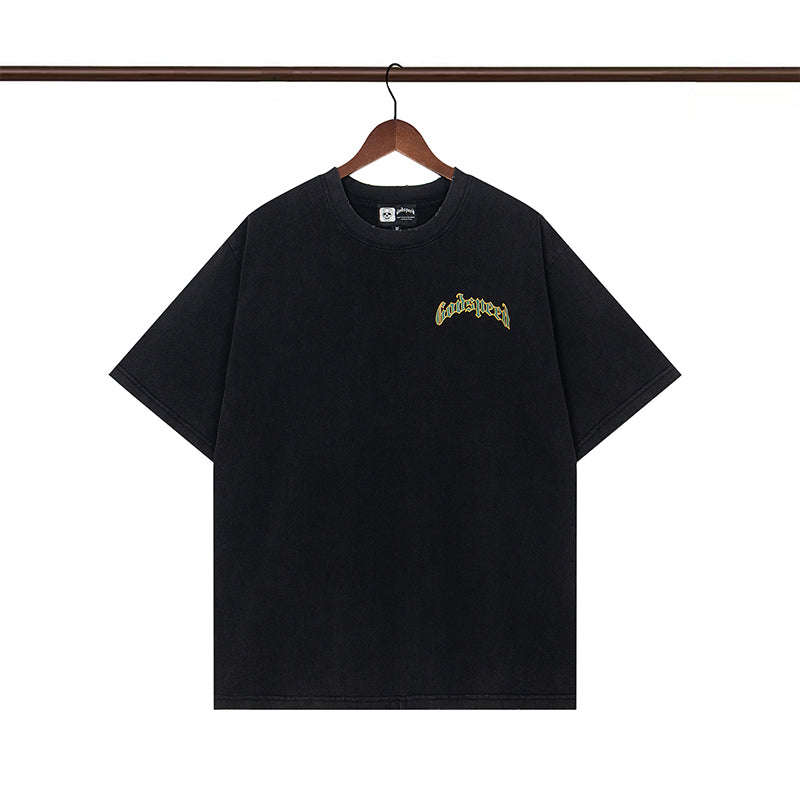 Godspeed T-Shirt Retro Fantasy Pattern