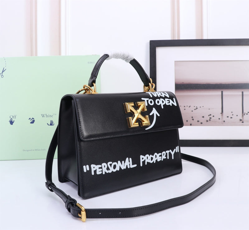 Off White Bag Casual Outdoor Convenient Tote Bag