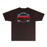 Rhude T Shirts Printed Trendy Pure Cotton