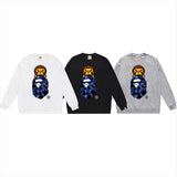 Bathing ape Crew neck sweatshirt