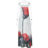 Women Dress See-through Fashion Sexy Dress