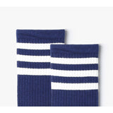Men socks summer stripes cotton long tube