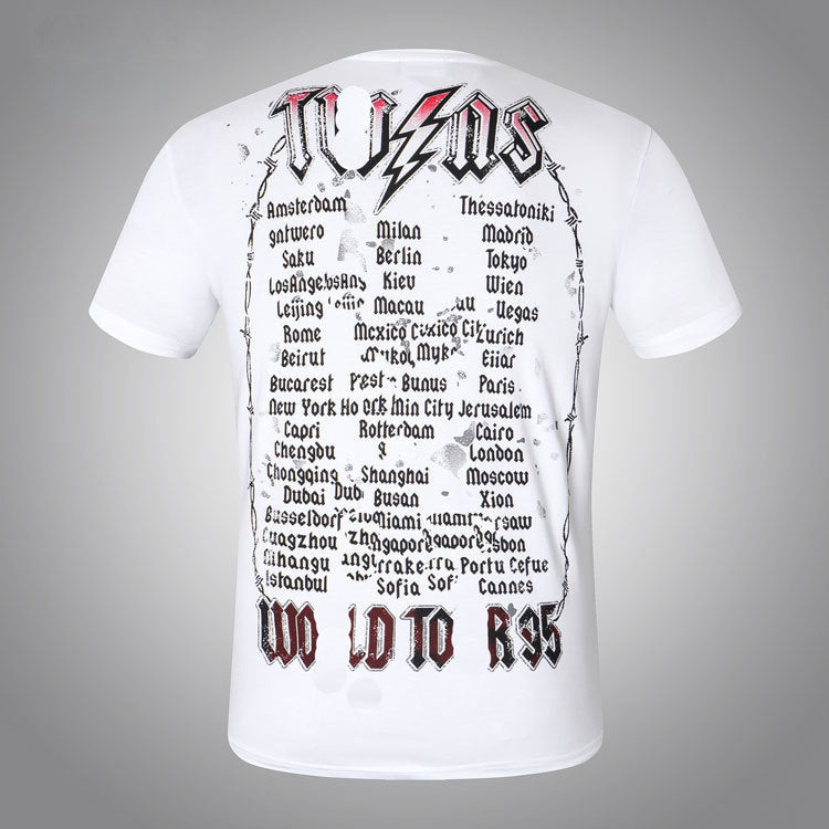 Dsq2 T Shirt Uared2 Casual Sports Printed Short Sleeve Summer