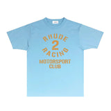 Rhude T Shirts Printed Trendy Pure Cotton