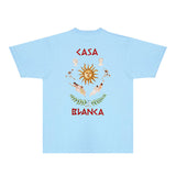 Casablanca T Shirts Fashion Print Street