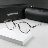 CHH Chrome Hearts Glasses 925 Silver Personality Glasses Frame Myopia Glasses Frame