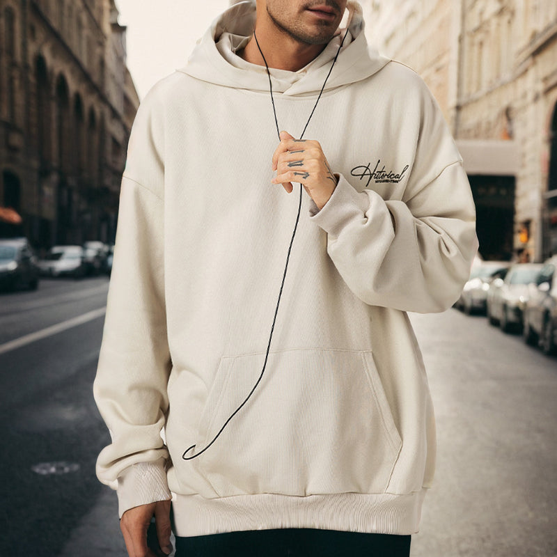 Mens Hoodie Sweater Men's Autumn and Winter