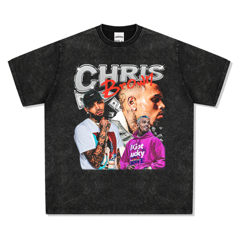 chris brown T-shirt