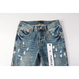 Purple Brand Jeans Pure Cotton High Street Trend #9077