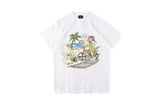 Cpfm T Shirt Vintage Printed Men's Loose Short Sleeve T-shirt