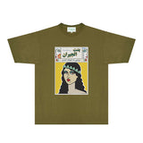Casablanca T Shirts Fashion Print Street