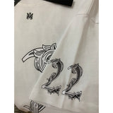 Amiri T Shirts Fashion Print Couple High Street