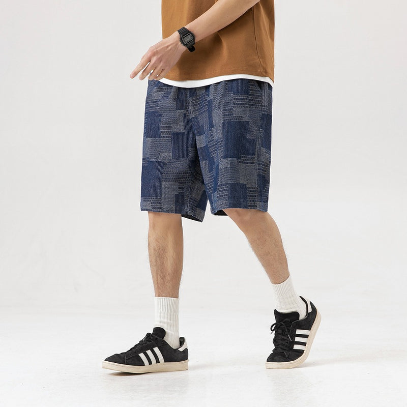 Unisex Shorts Retro Workwear Shorts Loose