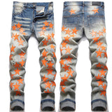 Amiri Jeans Stars Ripped Jeans