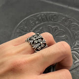 Chrome Heart Ring Vintage Medieval
