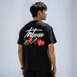UNDEFEATED T Shirts Tribecoo Crew Neck Loose Men's and Women's Same Summer