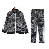 Palm Angels Sweatshirts Leisure Sports Suit for Men and Women Loose Jacket Coat