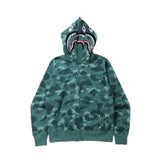 Bathing ape hoode bape hip hop trendy zipper