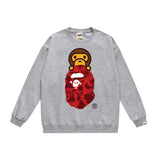 Bathing ape Crew neck sweatshirt