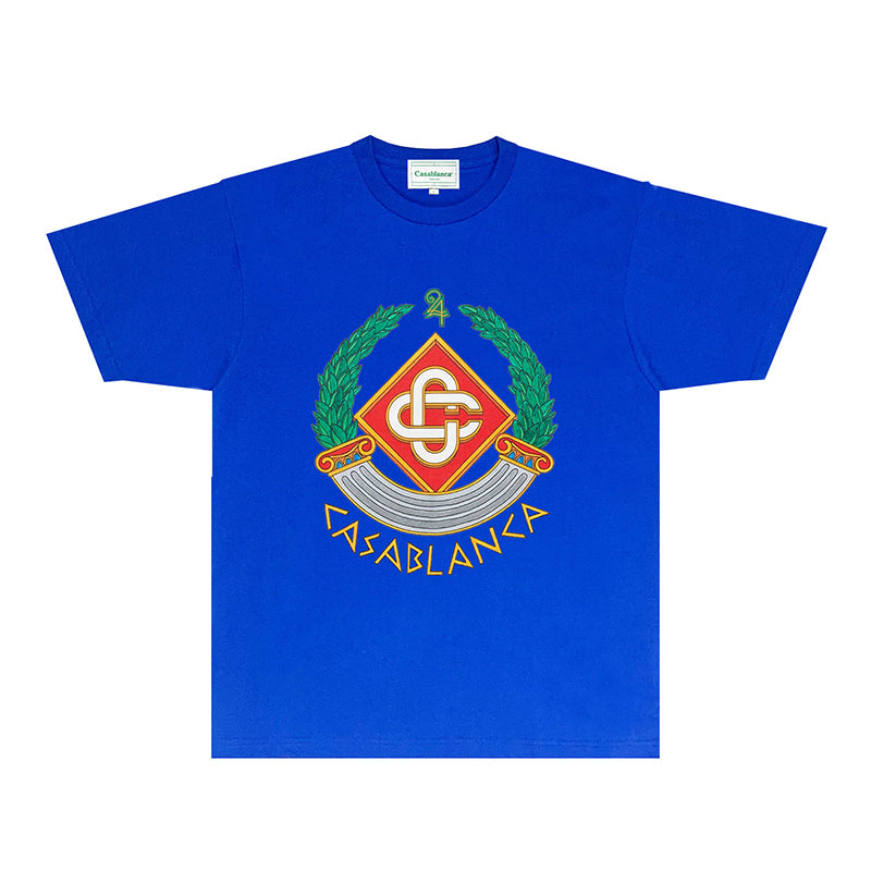 Casablanca T Shirts Fashion Print Street