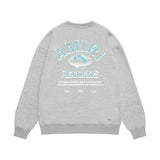 Amiri Sweatshirt Printed Trendy Pure Cotton