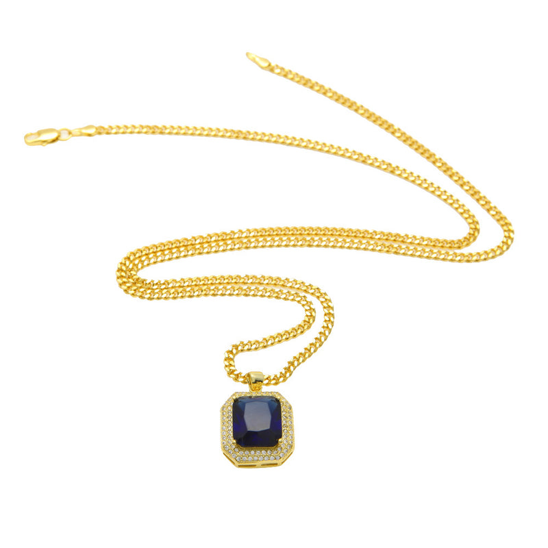 Jewelry Hip Hop Stone Pendant Delicate Claw Set Zircon Pendant Royalty Jesus Pieces