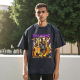 Mens Vintage T Shirt Short Sleeve T-Shirt Men