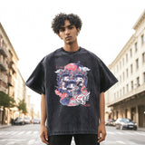 Mens Vintage T-Shirt Retro Short Sleeve T-Shirt