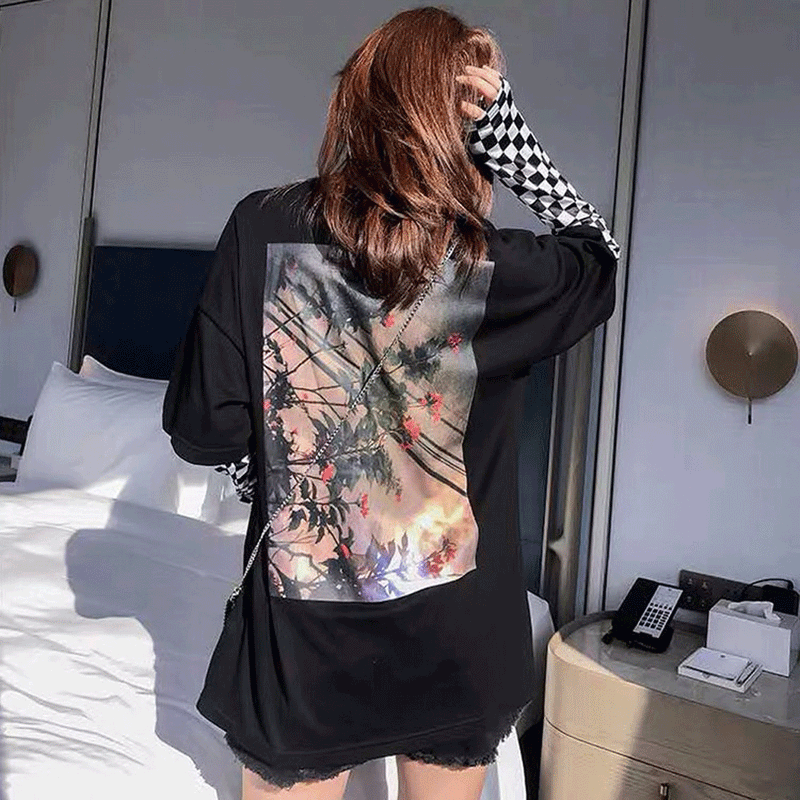 Fog Fear of God Essentials T Shirt Double Line Floral Short Sleeve Printed Couple T-shirt