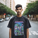 Mens Vintage T Shirt Half Sleeve T-Shirt Short Sleeve