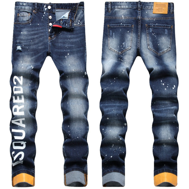 DSQ2 Jeans Ripped Stretch Jeans
