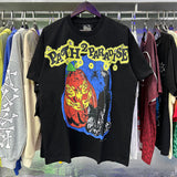 Hellstar T Shirts Retro abstract print