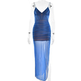 Women Dress Summer Sexy Voile Dress
