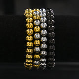 Bracelet hip hop jewelry stainless steel hiphop Spectrum