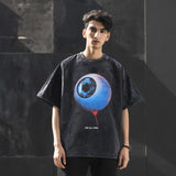 Mens Vintage T Shirt Short Sleeve Vintage Hip Hop