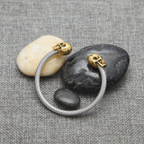 Bracelet Hip Hop Skull Bracelet Fashion Stainless Steel Bracelet Jesus Pieces Crosses Egypt Pieces