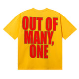 Godspeed T Shirts Urban Coconut Shark Print Cotton Casual Short Sleeve Men and Women