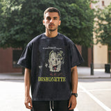 Mens Vintage T Shirt Short Sleeve T-Shirt Men's and Women's