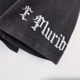 Godspeed Shorts Summer GOD Printed Letter Pattern Casual Loose Shorts