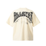 Hellstar T Shirt Vintage Abyss Eye vin Loose Short Sleeve Casual T-Shirt