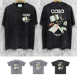 Casablanca Distressed T-Shirt