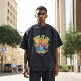 Mens Vintage T Shirt Short Sleeve T-Shirt Men's and Women's