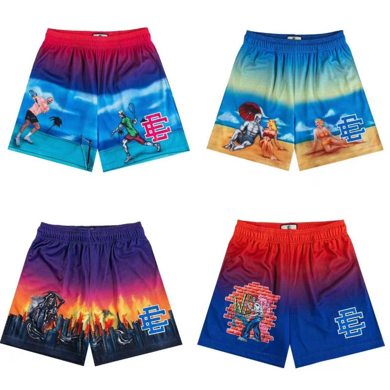 Eric Emanuel Ee Shorts Fitness Sports Quick-drying Shorts