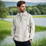 Mens Jacket Autumn Hooded Jacket