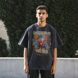 Mens Vintage T Shirt Retro Short Sleeve T-Shirt Men